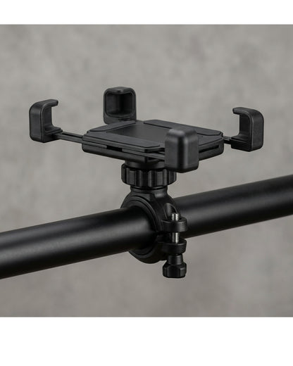 Eeoy Four-Corner Locking Phone Holder for 22–32 mm Handlebars - Lifestyle view