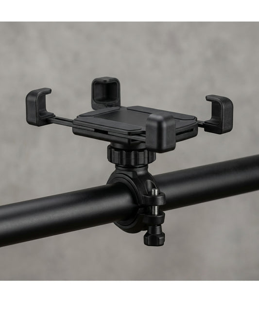 Eeoy Four-Corner Locking Phone Holder for 22–32 mm Handlebars - Lifestyle view