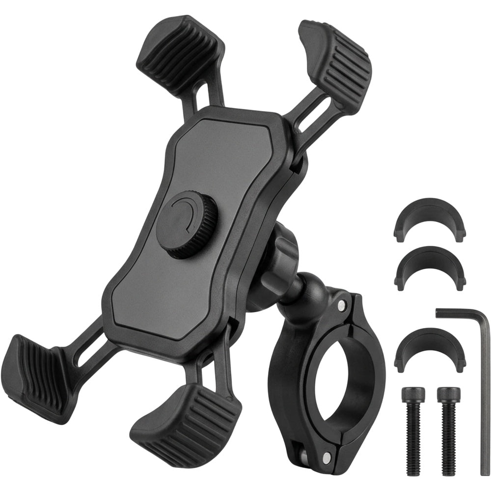 Eeoy Four-Corner Locking Phone Holder for 22–32 mm Handlebars - Product view